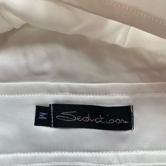 Seductions White Floral Lace Cutout Skirt Size Medium - Picture 5 of 8